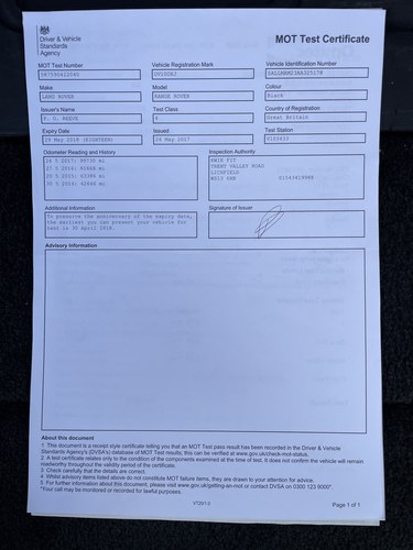 2010 Range Rover Vogue SE TDV8 zum Verkauf (Bild 146 von 155)