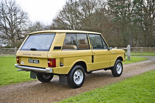 1973 Range Rover Suffix B In vendita (immagine 8 di 100)