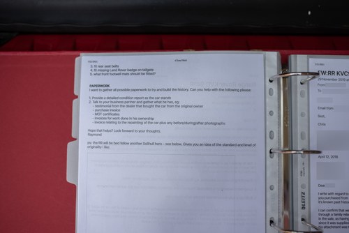 1975 Range Rover ‘Classic’ (Suffix D) LHD à vendre (picture 159 of 170)