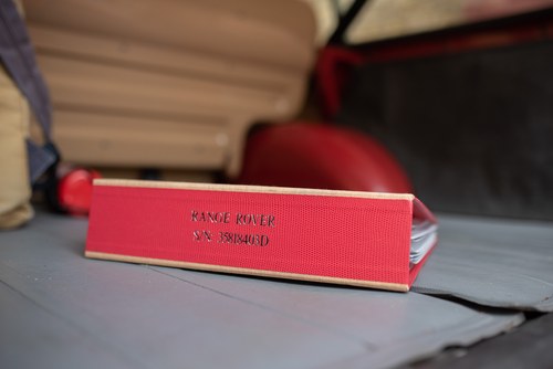 1975 Range Rover ‘Classic’ (Suffix D) LHD à vendre (picture 138 of 170)