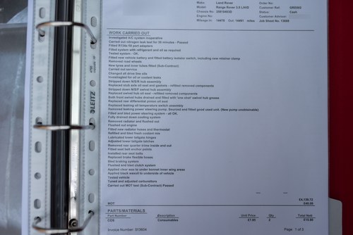 1975 Range Rover ‘Classic’ (Suffix D) LHD à vendre (picture 168 of 170)