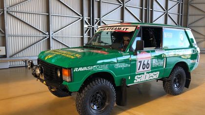 1980 Range Rover V8 Classic Dakar Rally Vehicle