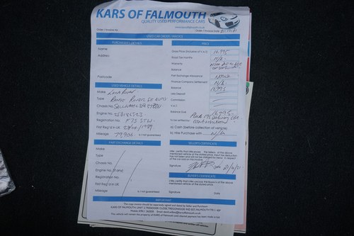 1989 STW Range Rover For Sale (picture 118 of 128)