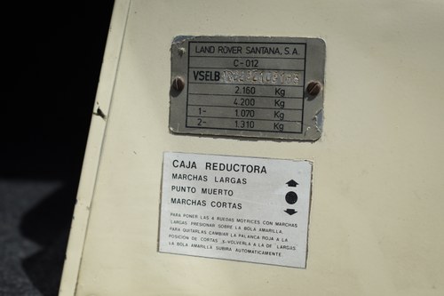 1986 Land Rover Santana Defender 88 (LHD) For Sale (picture 51 of 144)