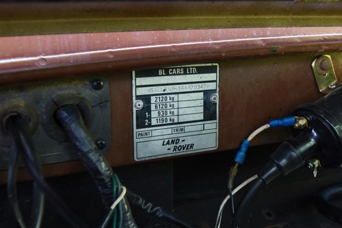 1982 Land Rover Series 3 88'' County For Sale (picture 104 of 128)