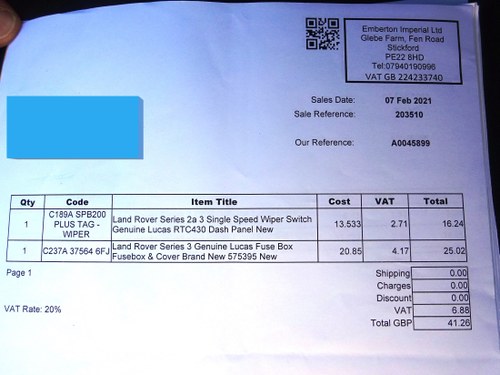 1968 Land Rover Series IIA In vendita (immagine 127 di 129)