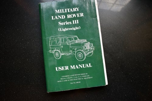 1981 Land Rover Series III Lightweight In vendita (immagine 142 di 162)