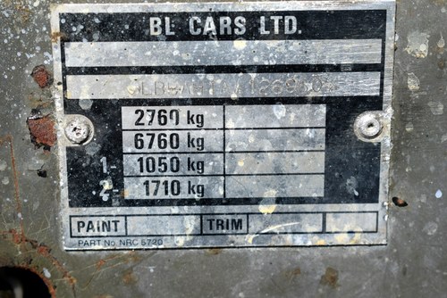 1981 Land Rover Series III Lightweight In vendita (immagine 114 di 162)