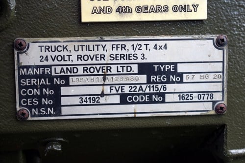 1981 Land Rover Series III Lightweight In vendita (immagine 31 di 162)