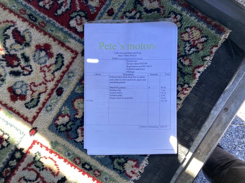 1988 Land Rover County 110 V8 For Sale (picture 279 of 304)