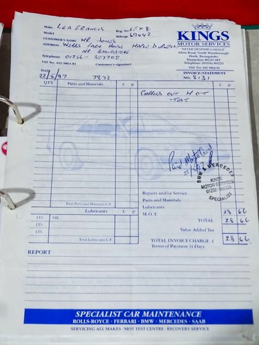 1950 Lea Francis 1.8 Four-Light Saloon à vendre (picture 72 of 78)