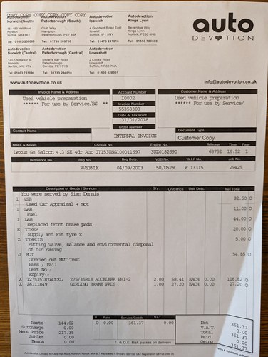 2003 Lexus GS430 SE Auto zum Verkauf (Bild 151 von 180)