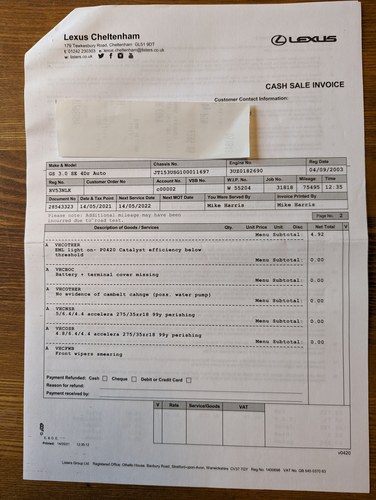2003 Lexus GS430 SE Auto zum Verkauf (Bild 141 von 180)