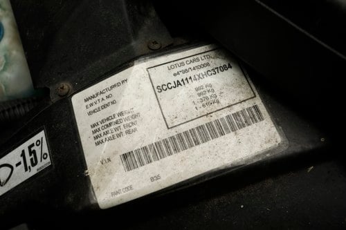 1999 Lotus Elise 111S In vendita (immagine 99 di 315)