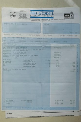 1999 Lotus Elise 111S In vendita (immagine 194 di 315)