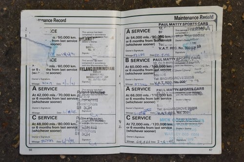 1989 Lotus Excel In vendita (immagine 137 di 150)