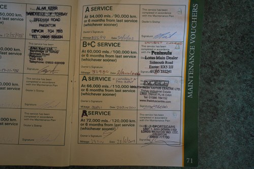 1992 Lotus Elan SE Turbo (M100) For Sale (picture 149 of 157)