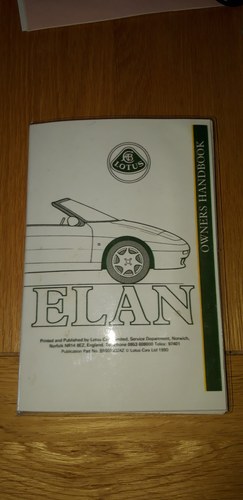 1990 Lotus Elan In vendita (immagine 102 di 109)