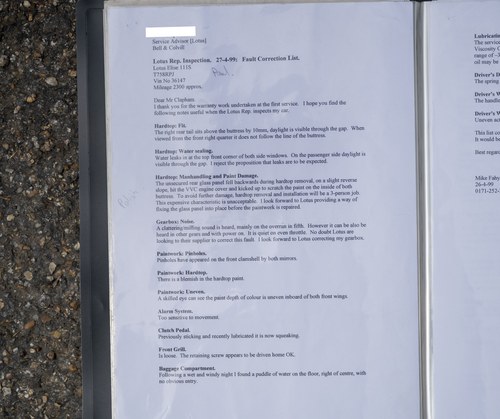 1999 Lotus Elise 111S à vendre (picture 174 of 193)