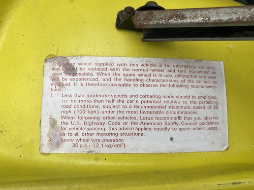 1980 Lotus Esprit S2.2 à vendre (picture 98 of 235)