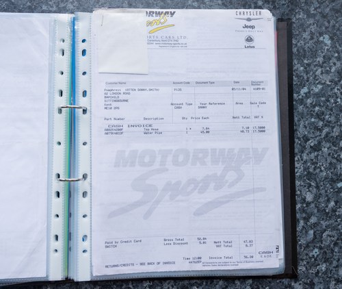 1988 Lotus Esprit Turbo (X180) En venta (imagen 157 de 158)