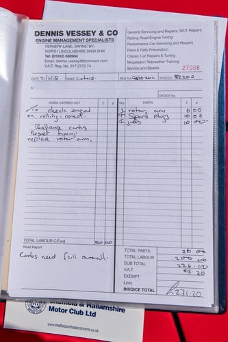 1989 Lotus Esprit In vendita (immagine 159 di 162)