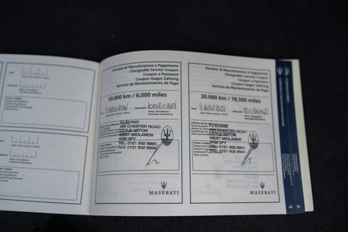 2002 Maserati 4200 GT In vendita (immagine 133 di 150)