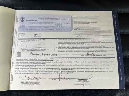 2003 Maserati 4200GT Coupé Cambiocorsa Te koop (foto 85 van 87)