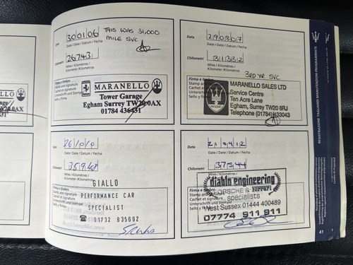 2003 Maserati 4200GT Coupé Cambiocorsa Te koop (foto 83 van 87)