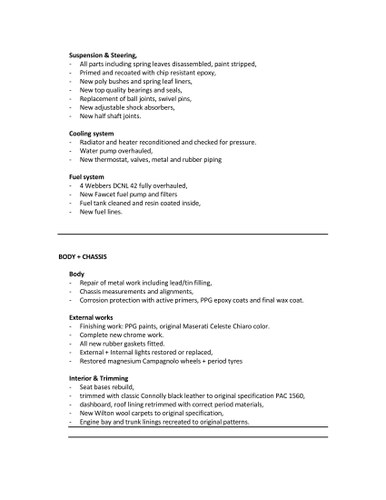 1976 Maserati Khamsin 4.9L Manual In vendita (immagine 97 di 98)