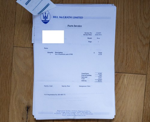 1972 Maserati Bora (LHD) zum Verkauf (Bild 182 von 190)