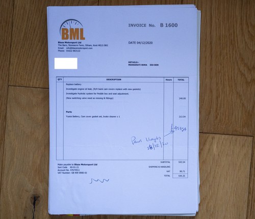 1972 Maserati Bora (LHD) zum Verkauf (Bild 176 von 190)