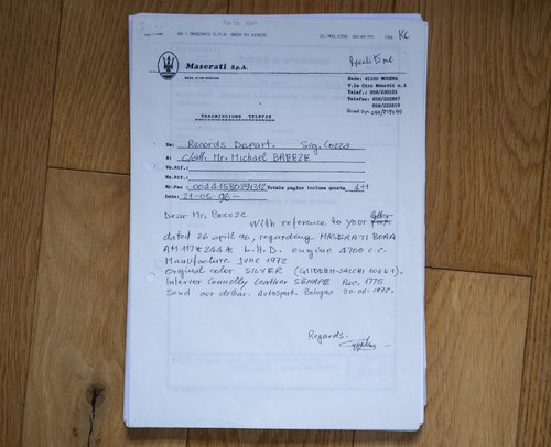 1972 Maserati Bora (LHD) zum Verkauf (Bild 173 von 190)