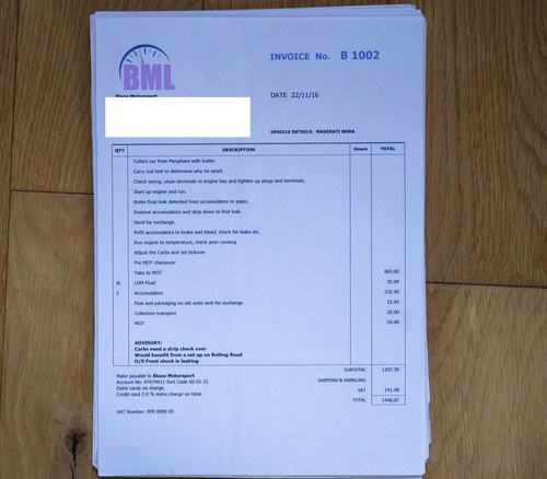 1972 Maserati Bora (LHD) zum Verkauf (Bild 181 von 190)