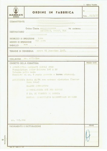 1967 Maserati Ghibli Series 1 (LHD) à vendre (picture 129 of 134)