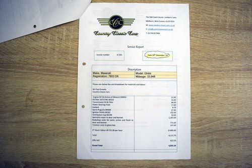 1972 Maserati Ghibli Coupé In vendita (immagine 159 di 169)