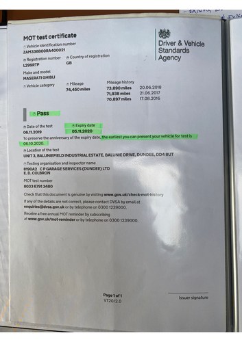 1994 Maserati Ghibli In vendita (immagine 109 di 203)