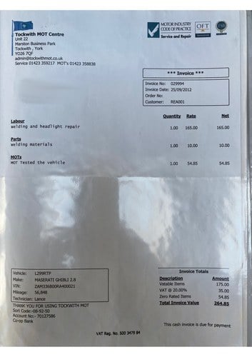 1994 Maserati Ghibli In vendita (immagine 154 di 203)