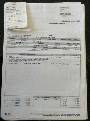 2012 Maserati GranCabrio Auto à vendre (picture 102 of 102)