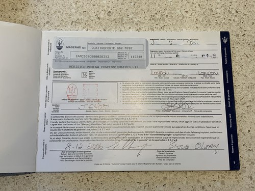 2006 Maserati Quattroporte Sport GT S-A zum Verkauf (Bild 188 von 212)