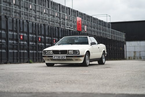 1989 Maserati 2800 Bi-Turbo Spyder Automatic In vendita (immagine 18 di 131)