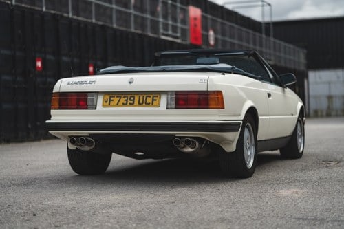 1989 Maserati 2800 Bi-Turbo Spyder Automatic In vendita (immagine 11 di 131)