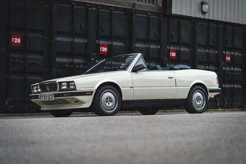 1989 Maserati 2800 Bi-Turbo Spyder Automatic In vendita (immagine 16 di 131)