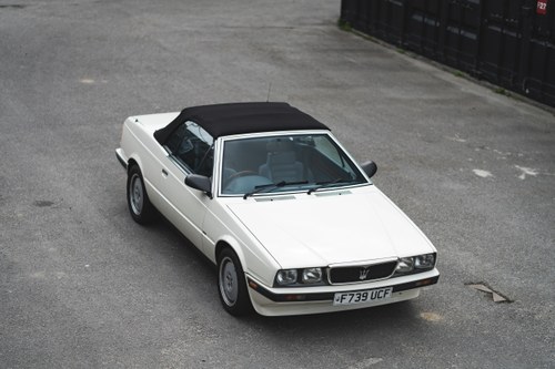 1989 Maserati 2800 Bi-Turbo Spyder Automatic In vendita (immagine 19 di 131)