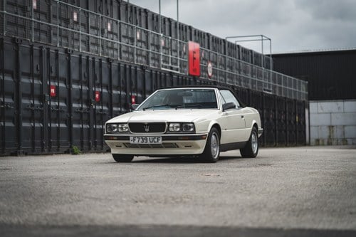 1989 Maserati 2800 Bi-Turbo Spyder Automatic In vendita (immagine 23 di 131)