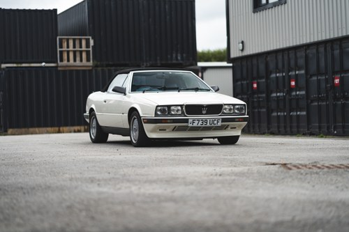 1989 Maserati 2800 Bi-Turbo Spyder Automatic In vendita (immagine 17 di 131)