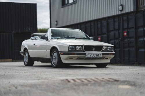 1989 Maserati 2800 Bi-Turbo Spyder Automatic In vendita (immagine 3 di 131)