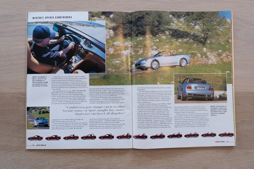 2002 Maserati Spyder En venta (imagen 165 de 169)