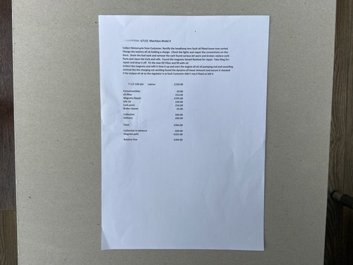 1937 Matchless Model X In vendita (immagine 78 di 80)