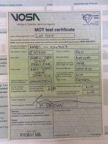 1993 Eunos Roadster 1.8 (Mazda MX-5) In vendita (immagine 245 di 319)